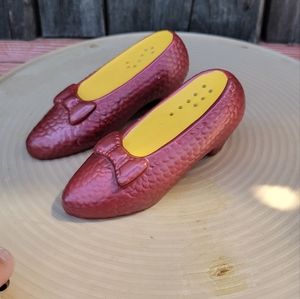 Red Slipper Salt and Pepper Shakers